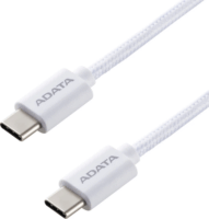 Adapa CACC-100PN-BK USB-C apa - USB-C apa 2.0 Adat és töltőkábel 1m - Fehér