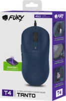 Fury Tanto T4 Vezetékes Gaming Egér - Tengerészkék