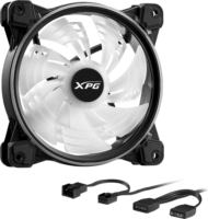ADATA XPG Hurricane 120mm ARGB PWM Rendszerhűtő ventilátor - Fekete