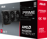 Asus Radeon RX 9070XT 16GB GDDR6 Prime OC Videókártya
