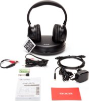 Aiwa WHF-930D Vezeték Nélküli TV fejhallgató - Fekete