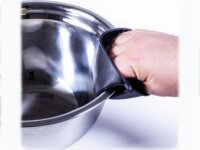 IRIS KT-235 Szilkon Konyhai Edényfogó - Fekete