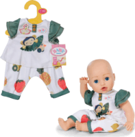 Zapf Creation BABY born® Vidám majom mintás baba ruha szett - 43cm