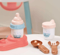 Écoiffier 7 darabos Etetőszék játék szett