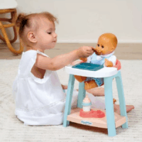 Écoiffier 7 darabos Etetőszék játék szett