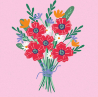 Ravensburger CreArt Vidám színes virágcsokor számfestő készlet