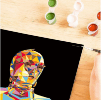 Ravensburger CreArt Star Wars Színes C-3PO Számfestő készlet