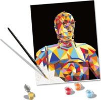 Ravensburger CreArt Star Wars Színes C-3PO Számfestő készlet