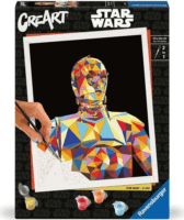 Ravensburger CreArt Star Wars Színes C-3PO Számfestő készlet