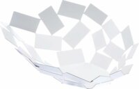 Alessi MT03 W La Stanza Scirocco Rozsdamentes Acél tál 23 x 24 cm - Fehér