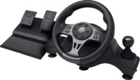 Trust GXT 289 Movi Black USB Kormány és pedál - Fekete (Switch / PS4 / Xbox One/Series/S/X)