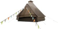 Easy Camp 120484 Tipi 7 személyes Jurta sátor 355 x 385 x 265 cm - Barna