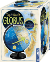 Kosmos 2 az 1ben Nappal és éjjel Földgömb oktató játék 26cm (Német nyelvű)