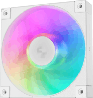 DeepCool FD12 120mm PWM ARGB Rendszerhűtő ventilátor - Fehér