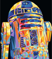 Ravensburger CreArt Star Wars - R2-D2 festő készlet