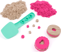 Spin Master Kinetic Sand - Formázható kinetikus homok süti formákkal