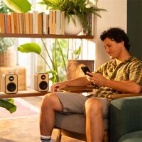 Marley Uplift 2.0 Hangszóró pár 24 Watt - Fekete / Fa