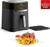 Tefal EY551HE0 AirFryer Okos Forrólevegős sütő 4,6L 1700 Watt - Fekete