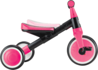 Globber Learning Trike 2 in 1 Gyerek futóbicikli - Rózsaszín/Fekete