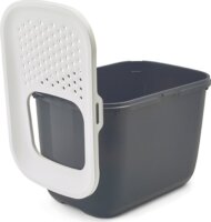 Savic Hop Macska alomdoboz 90L - Fekete/Fehér