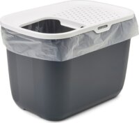 Savic Hop Macska alomdoboz 90L - Fekete/Fehér