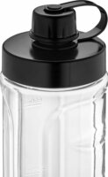 WMF Küchenminis Smoothie-to-go Mini Turmixgép 0,6L / 300 Watt - Mély fekete