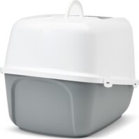 Savic Nestor Jumbo Fedett macska alomdoboz 145L - Fehér/Szürke