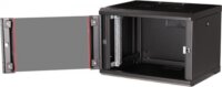 Equip 19" Fali rack szekrény 07U 600x450mm - Fekete