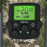 Alecto FR115CAMO Gyermek Walkie Talkie 7 km hatótávval - Terepmintás