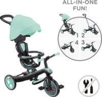 Globber Explorer Trike 4 in 1 Gyermek kerékpár - Menta zöld