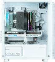 Zalman T4 Plus Micro Torony Számítógépház + 1db 120mm ARGB ventilátor - Fehér