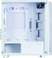 Zalman T4 Plus Micro Torony Számítógépház + 1db 120mm ARGB ventilátor - Fehér