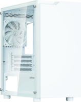 Zalman T4 Plus Micro Torony Számítógépház + 1db 120mm ARGB ventilátor - Fehér