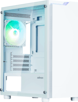 Zalman T4 Plus Micro Torony Számítógépház + 1db 120mm ARGB ventilátor - Fehér