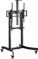 Gembird TVS-100T-01 55"-100" LCD TV / Monitor gurulós padló tartó állvány - Fekete