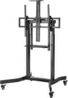 Gembird TVS-100T-01 55"-100" LCD TV / Monitor gurulós padló tartó állvány - Fekete