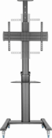 Gembird TVS-70T-02 37"-70" LCD TV / Monitor gurulós padló tartó állvány - Fekete