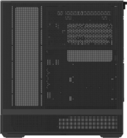 Zalman P40 Prism Midi Torony Számítógépház + 1db 120mm ARGB ventilátor - Fekete
