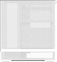 Zalman P40 Prism Midi Torony Számítógépház + 1db 120mm ARGB ventilátor - Fehér