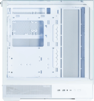 Zalman P40 Prism Midi Torony Számítógépház + 1db 120mm ARGB ventilátor - Fehér