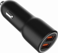 Gembird TA-UC-A2QC36 2xUSB-A Autós Gyorstöltő 36W - Fekete