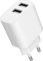 Gembird TA-UC-2A12-01 2xUSB-A Hálózati Töltő Adapter 12W - Fehér