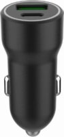 Gembird A2PDQC20 USB-A / USB-C Autós Töltő 20W - Fekete