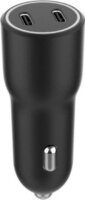 Gembird TA-UC-C2PD40 2xUSB-C Autós Gyorstöltő 40W - Fekete