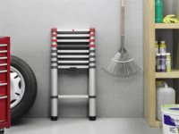 Hailo T80 FlexLine 13 lépcsőfokos alumínium teleszkópos létra