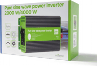 Gembird Energenie 1 EG-PWC-PS2000 Tiszta Szinuszos Autós inverter (12V / 230V / 2000W)