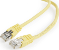 Gembird PP22-1M/Y F/UTP Cat5e RJ45 Patch kábel 1m - Sárga