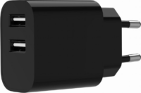 Gembird TA-UC-2A12-01 2xUSB-A Hálózati töltő Adapter 12W - Fekete