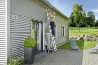 Hailo T80 FlexLine 11 lépcsőfokos alumínium teleszkópos létra