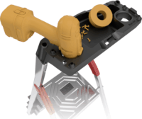 Hailo L60 StandardLine 4 lépcsőfokos alumínium állólétra